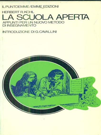 La scuola aperta - copertina