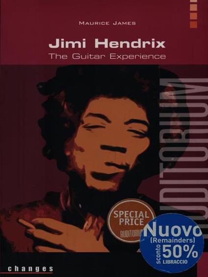 Jimi Hendrix. The guitar experience - Maurice James - copertina