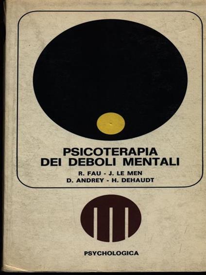Psicoterapia dei deboli mentali - copertina