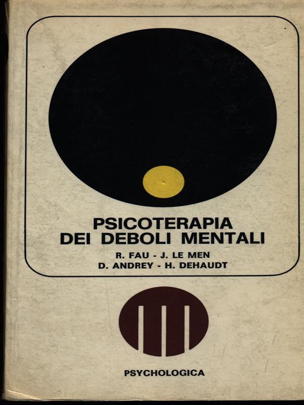 Psicoterapia dei deboli mentali