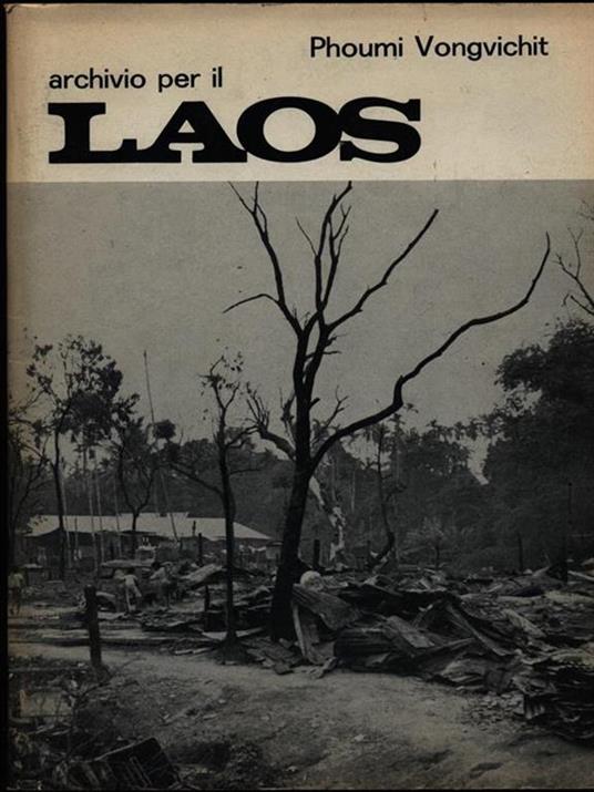 Archivio per il Laos - Phoumi Vongvichit - copertina