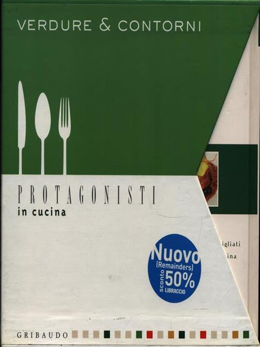 Protagonisti in cucina. Verdure & Contorni. 4 Volumi - copertina
