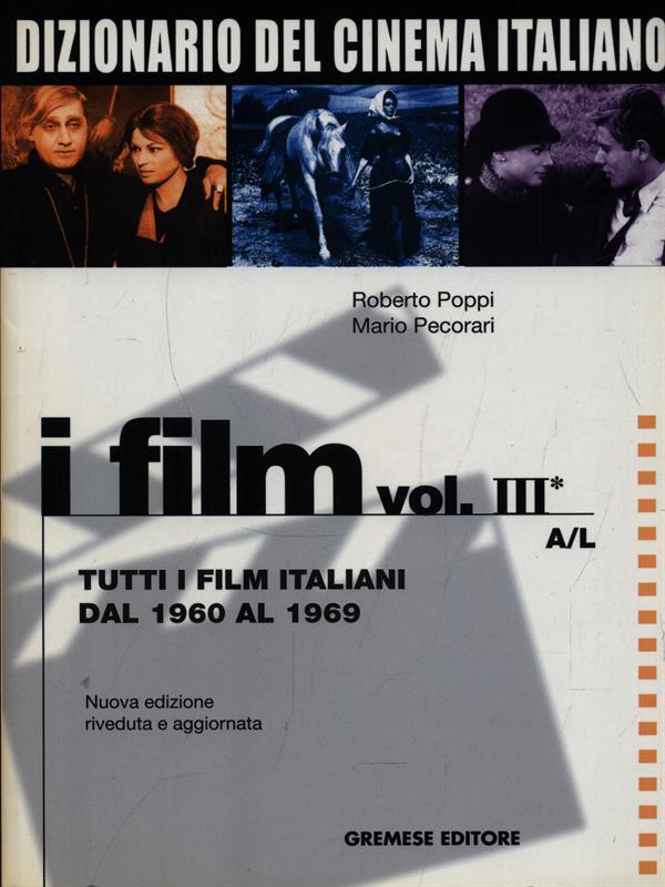 I Film. Vol. III A/L