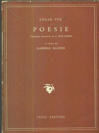 Poesie - Edgar Allan Poe - copertina