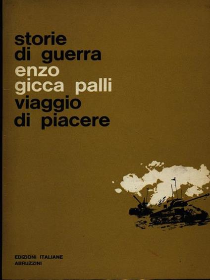 Viaggio di piacere - Enzo Gicca Palli - copertina