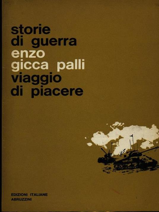 Viaggio di piacere - Enzo Gicca Palli - copertina