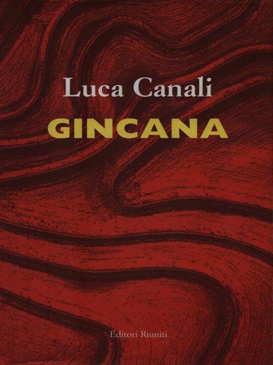 Gincana - Luca Canali - copertina