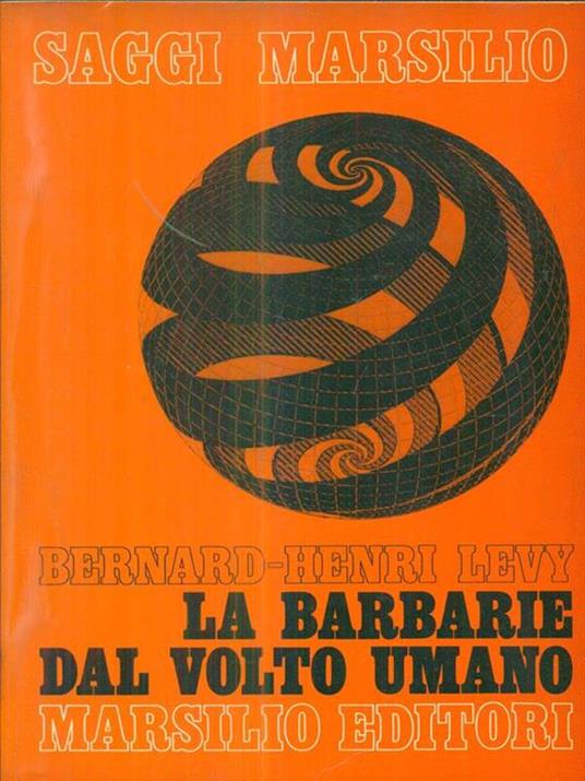 La barbarie del volto umano - copertina