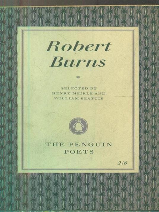 Poems of Robert Burns - copertina