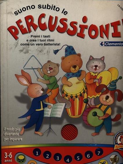 Suono subito le percussioni - copertina