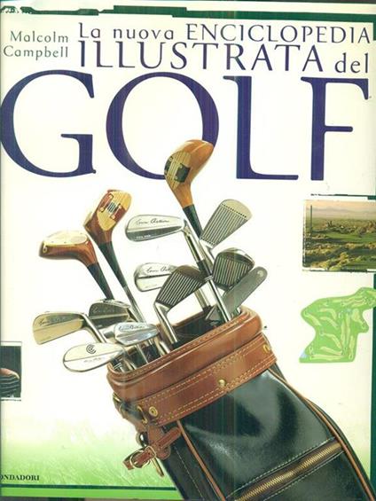 La nuova enciclopedia illustrata del golf - Malcom Campbell - copertina
