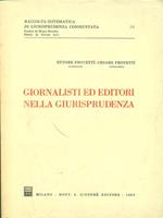 Giornalisti ed editori nella giurisprudenza