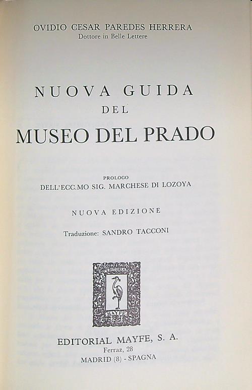 Nuova guida del Museo del Prado