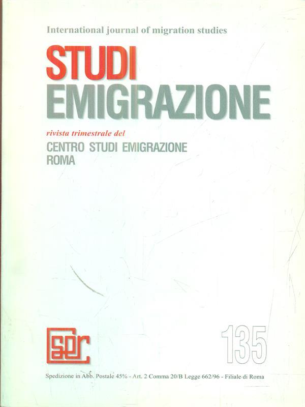 Studi emigrazione 135 / 1999