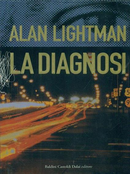 La diagnosi - Alan Lightman - copertina