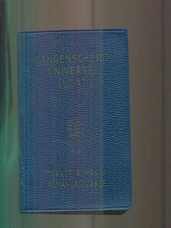 Langenscheidt universel Lugati - turkce Almanca