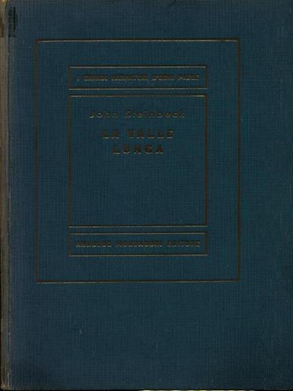 La valle lunga - John Steinbeck - copertina