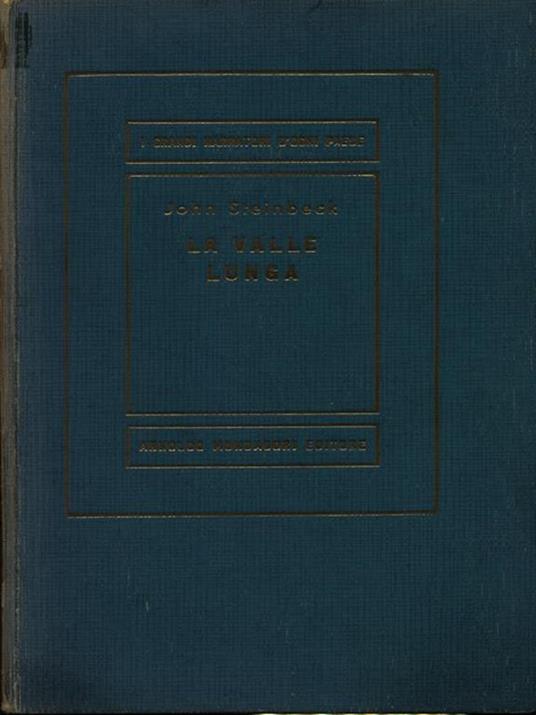 La valle lunga - John Steinbeck - copertina