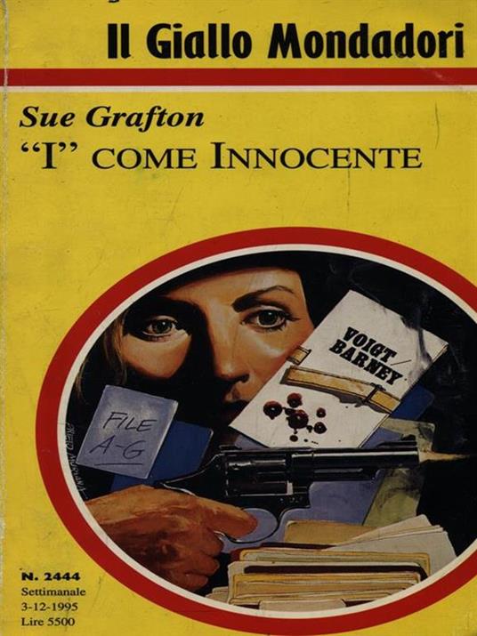 I come Innocente - Sue Grafton - copertina