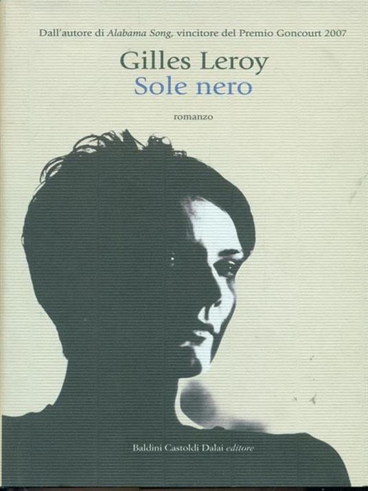 Sole nero - Gilles Leroy - copertina