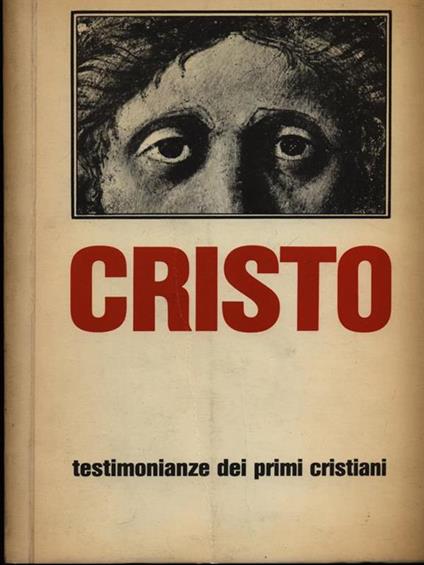 Cristo nelle testimonianze dei primi cristiani - copertina