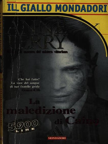 La maledizione di Caino - Anne Perry - copertina