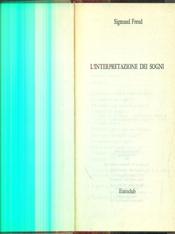 L' interpretazione dei sogni