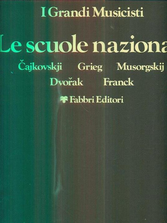 Le scuole nazionali - copertina