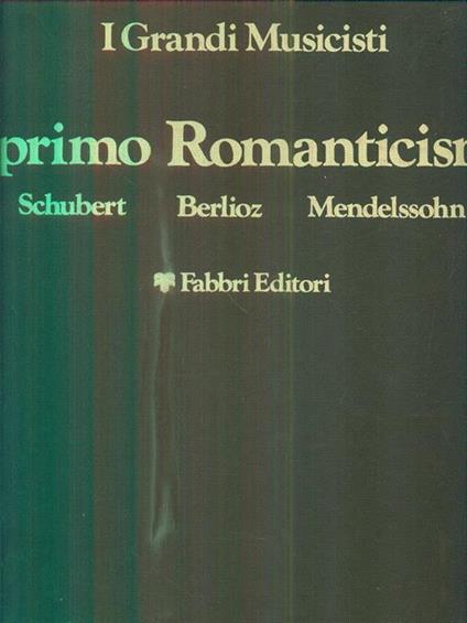 Il primo romanticismo - copertina