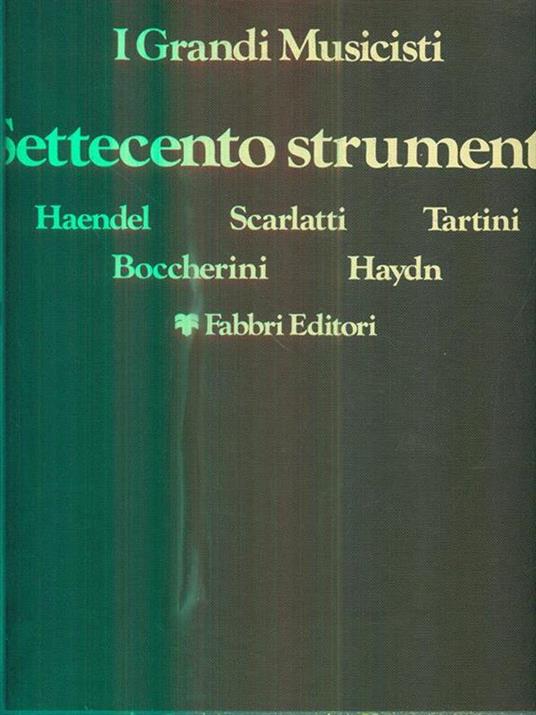 Il settecento strumentale - copertina