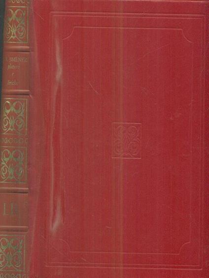 Platero e liriche - J. Ramón Jiménez - copertina