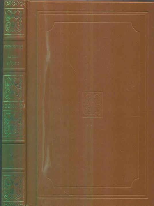 La vita e l'opera - Ernest Hemingway - copertina