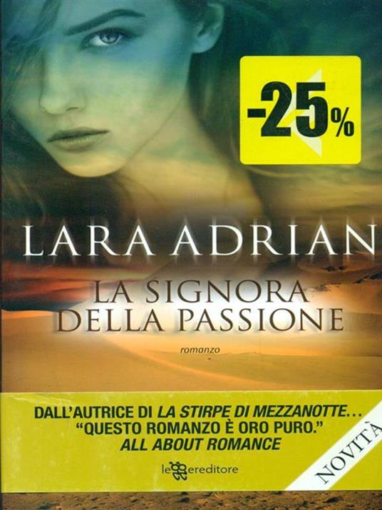 La signora della passione - Lara Adrian - copertina
