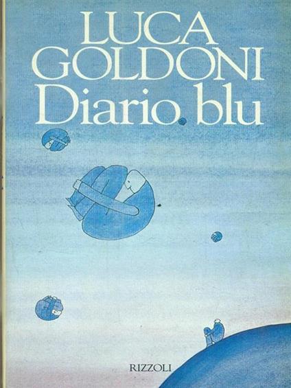 Diario blu - Luca Goldoni - copertina