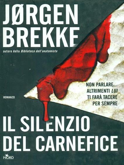 Il silenzio del carnefice - Jorgen Brekke - copertina