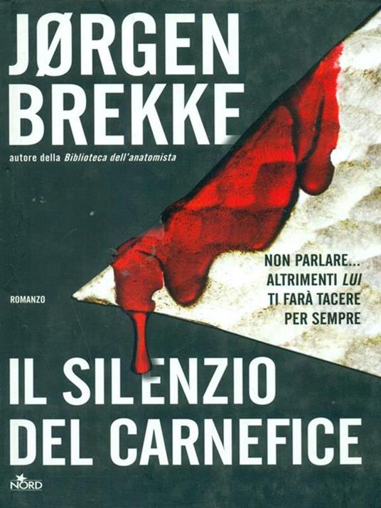 Il silenzio del carnefice - Jorgen Brekke - copertina