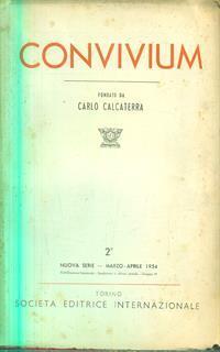 Convivium nuova serie 2 - marzo-aprile 1954 - 2