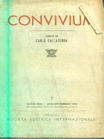 Convivium nuova serie 1 / gennaio-febbraio 1954