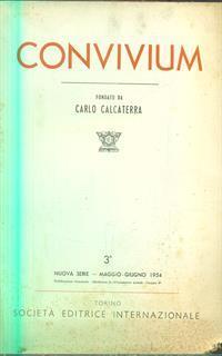 Convivium nuova serie 3 / maggio-giugno 1954 - 2