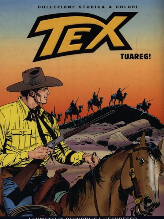 Tex. Tuareg! - Gianluigi Bonelli - copertina