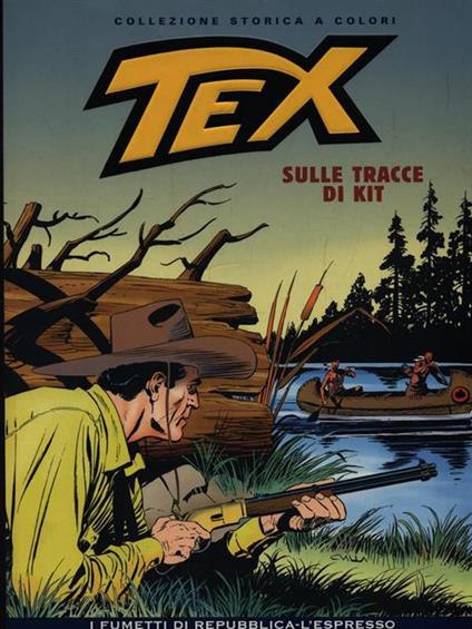 Tex. Sulle tracce di Kit - Gianluigi Bonelli - copertina