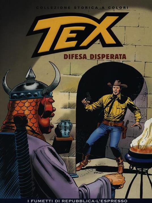Tex. Difesa disperata - Gianluigi Bonelli - copertina
