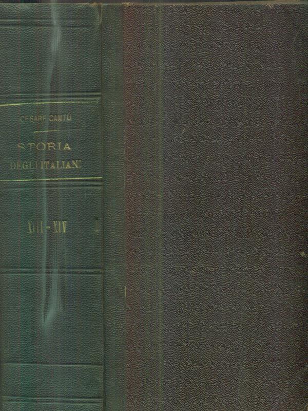 Storia degli italiani XIII-XIV