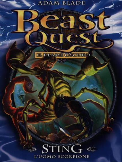 Beast Quest 18. Sting - Adam Blade - copertina