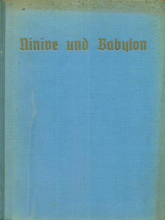 Ninive und Babylon - Christopher Frank - copertina