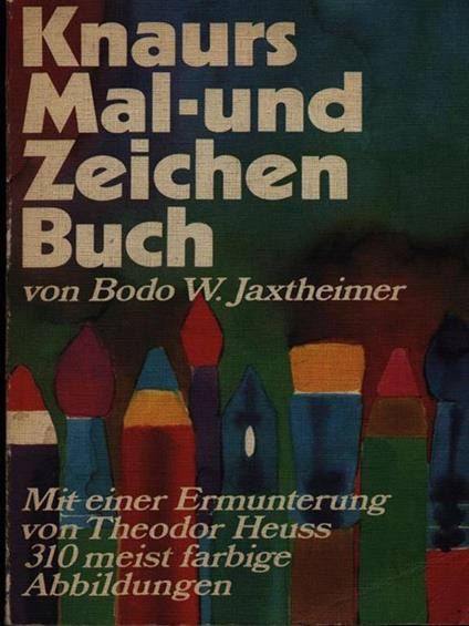 Knaurs mal-und Zeichen buch - copertina