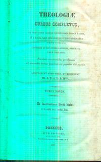 theologiae cursus completus tomus nonus - 2