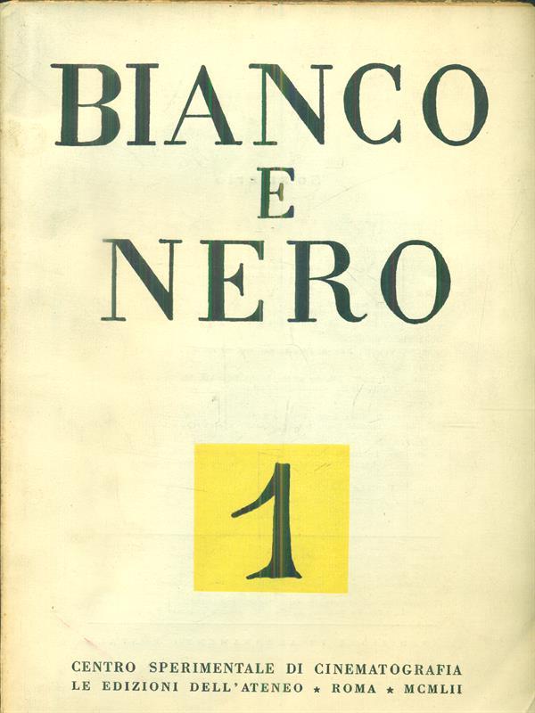 bianco e nero 1 / 1952