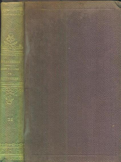 Cours familier de Litterature 21 - copertina