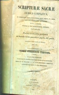 scripturae sacrae cursus completus tomus vigesimus-tertius - 2